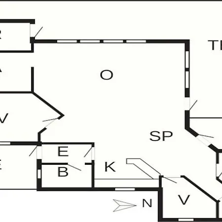 Дом отдыха 10 Person In Harboore-by Traum Harboor